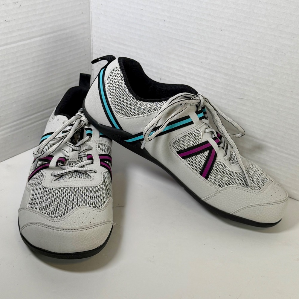 Xero Shoes Womens Prio Barefoot Training Shoes White Blue Purple Sz 10 F220615W